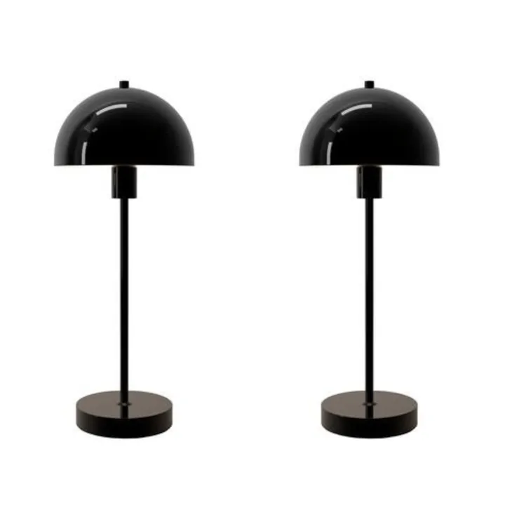 Herstal Vienda 2 stk - sort – bordlampe — produktfoto