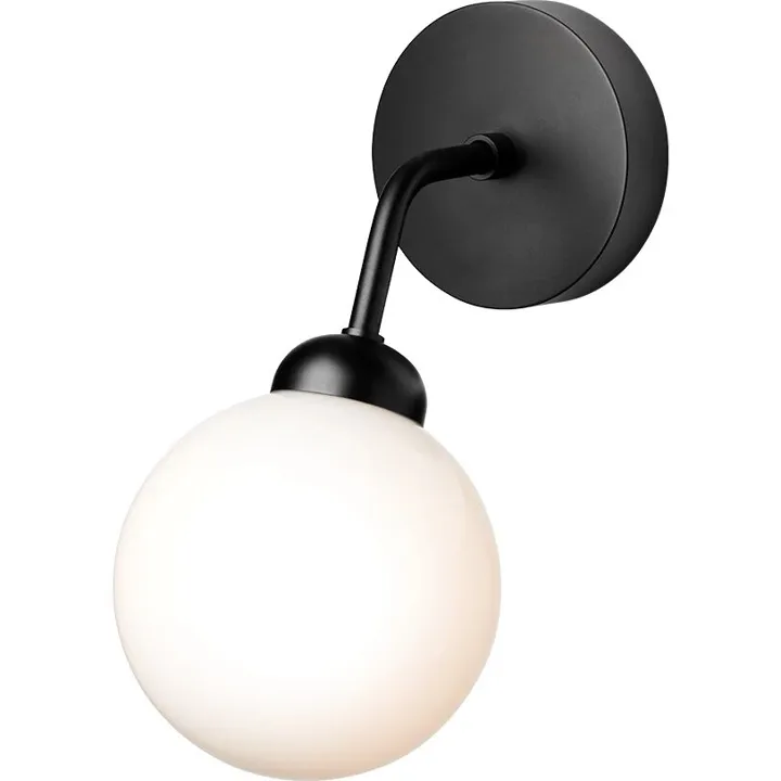 Nuura Apiales Satin Sort – væglampe — produktfoto