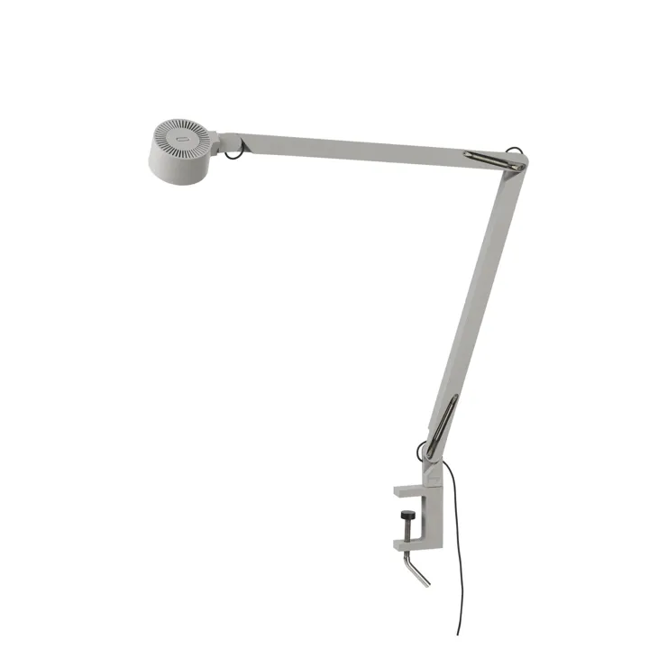 Wästberg W127 Winkel Med Klemme Grå – bordlampe — produktfoto