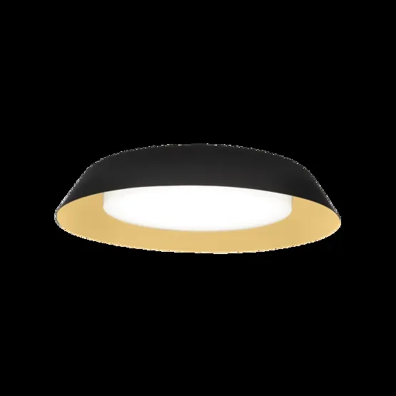 Wever & Ducré TOWNA 2.0 , mat sort/guld – loftlampe — produktfoto
