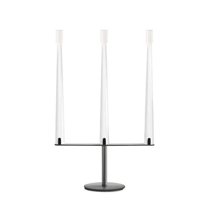 Nemo Sorrento Stor Hvid/Grå – bordlampe — produktfoto