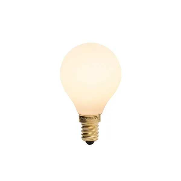 Tala Porcelain I E14 3W LED 2700K 180Lm Mat Porcelæn - Dæmpbar – pære — produktfoto