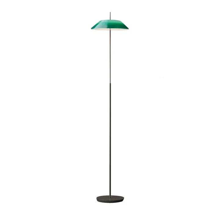 Vibia Mayfair Blank Grøn og Sort – gulvlampe — produktfoto