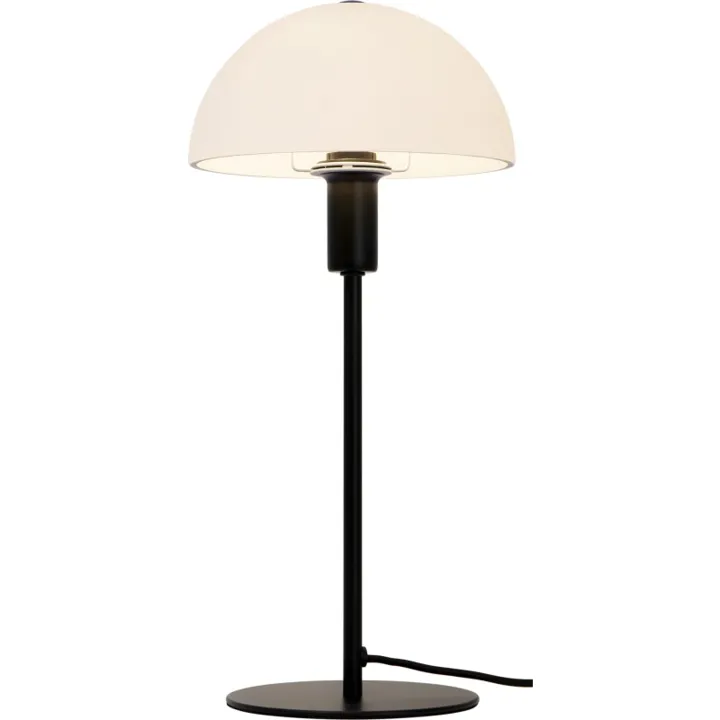 Nordlux Ellen , sort/opal – bordlampe — produktfoto