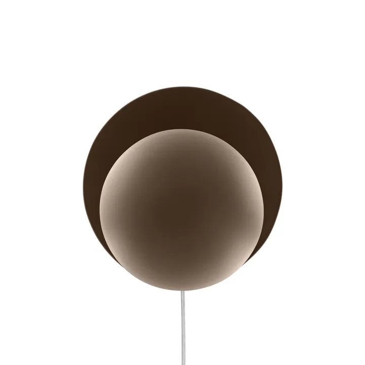 Globen Lighting Orbit Mocha – væglampe — produktfoto