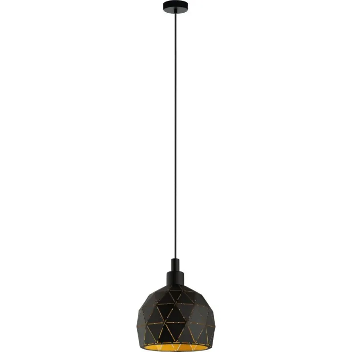 Eglo Roccaforte , sort, Ø17 cm – pendel — produktfoto