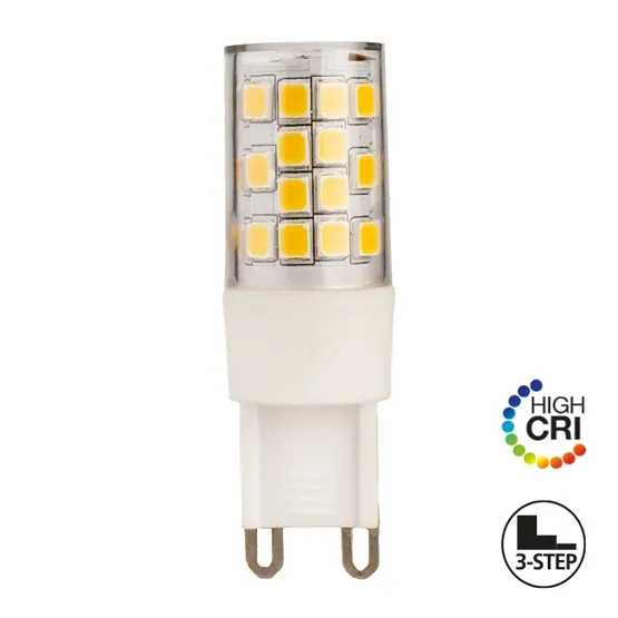LED G9 3,8W 3-trins dæmp – pære — produktfoto