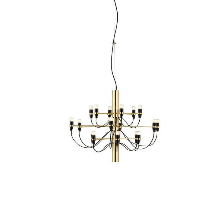 Flos 2097/18 Messing LED – lysekrone — produktfoto