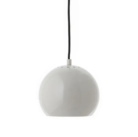Frandsen Lighting Ball Ø18, blank grå (limited) – pendel — produktfoto