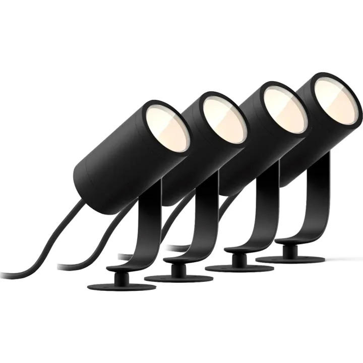 No brand Philips Hue Lily havespots, 4-pak – havespot — produktfoto