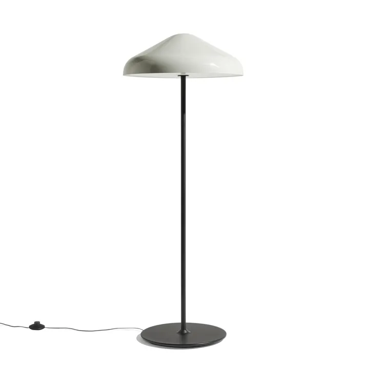 HAY Pao Steel Grå – gulvlampe — produktfoto