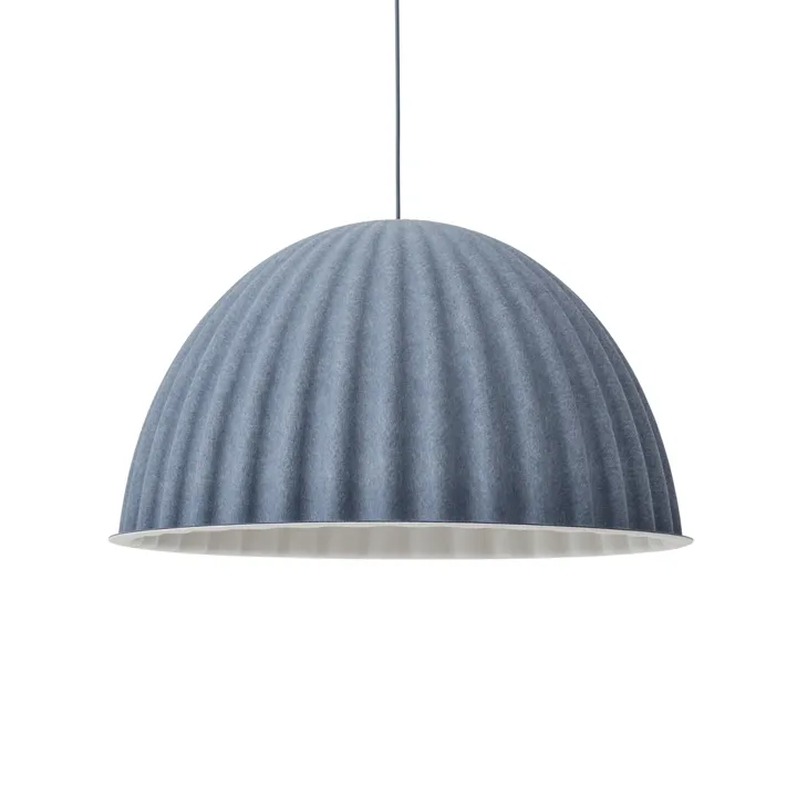 Muuto Under The Bell Ø82 Blågrå – pendel — produktfoto