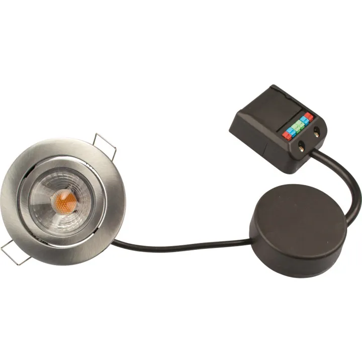 Scan Products Claudia indbygningsspot, 2700K, aluminium – indbygningsspot — produktfoto