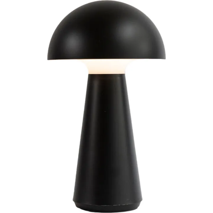 Sirius Sam genopladelig , sort – bordlampe — produktfoto