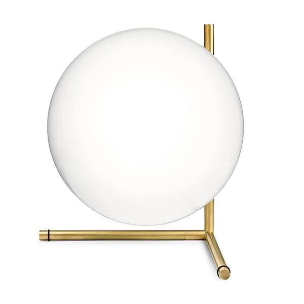Flos IC T2 Messing – bordlampe — produktfoto