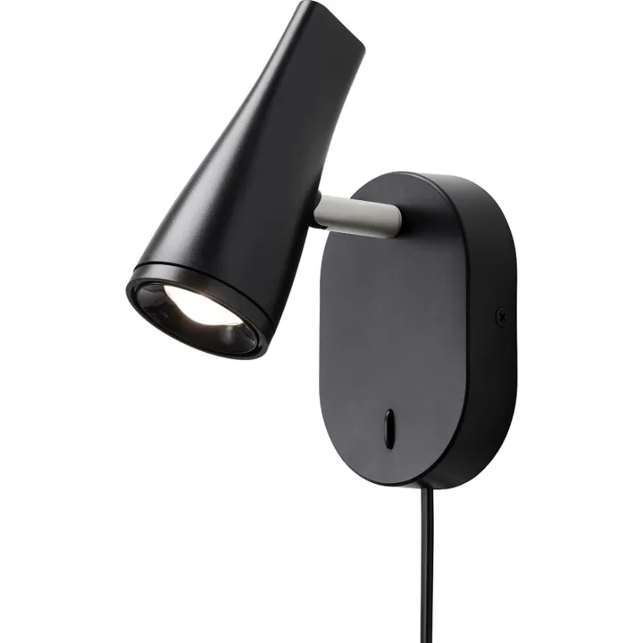 Nielsen Light Kile , sort – væglampe — produktfoto