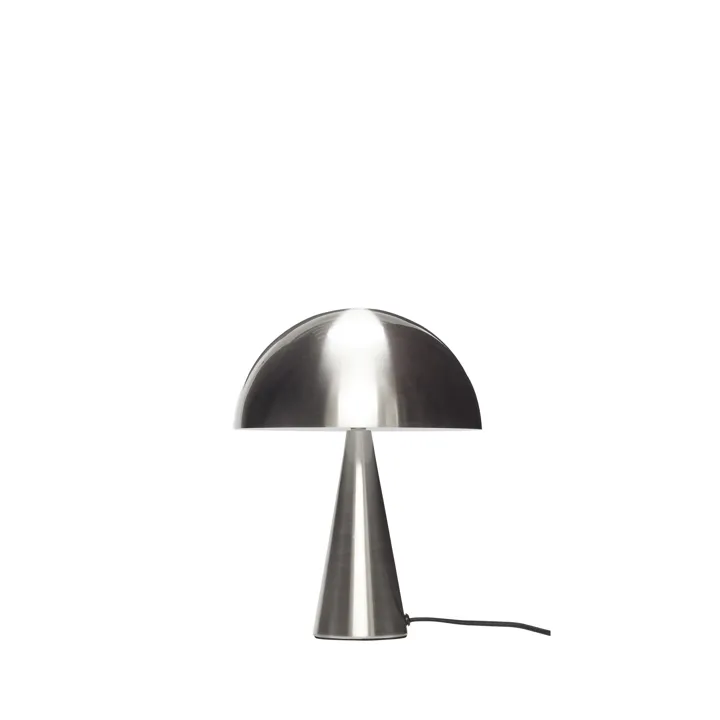 Hübsch Mush Mini Nikkel – bordlampe — produktfoto