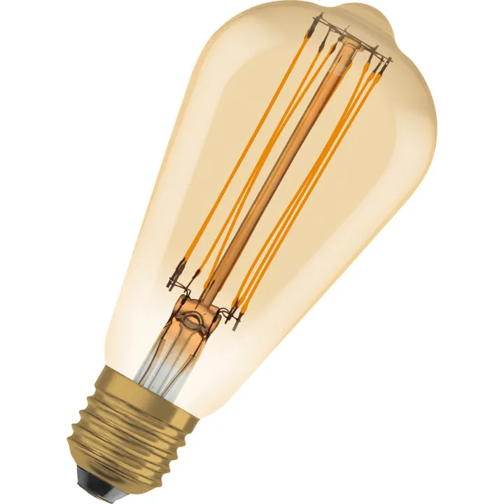 Ledvance Vintage 1906 E27 edisonpære, 2200K, 5,8W – pære — produktfoto