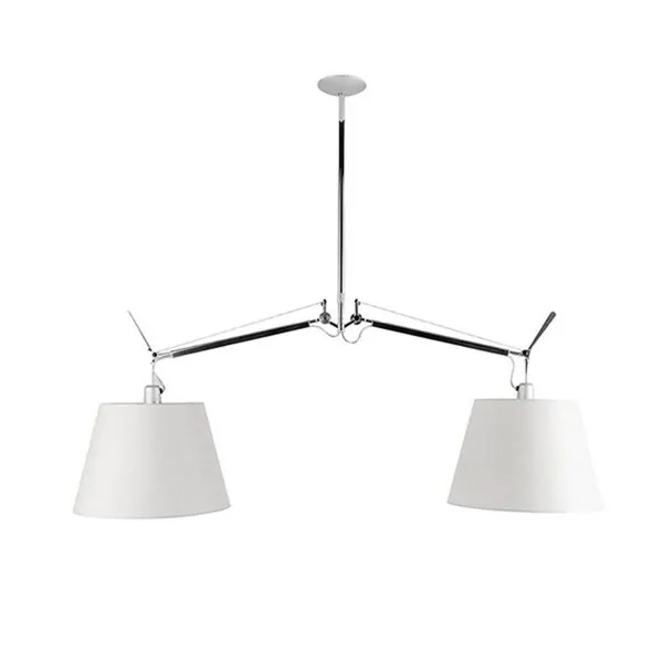 Artemide Tolomeo Basculante Satin Ø32 – pendel — produktfoto