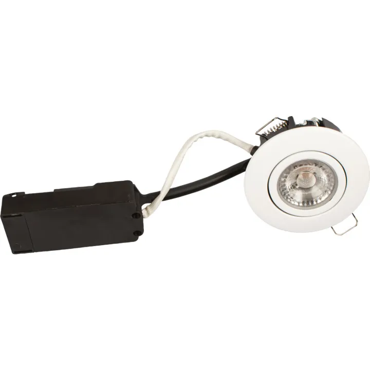 Scan Products Luna Low Profile indbygningsspot, 4000K, mat hvid – indbygningsspot — produktfoto