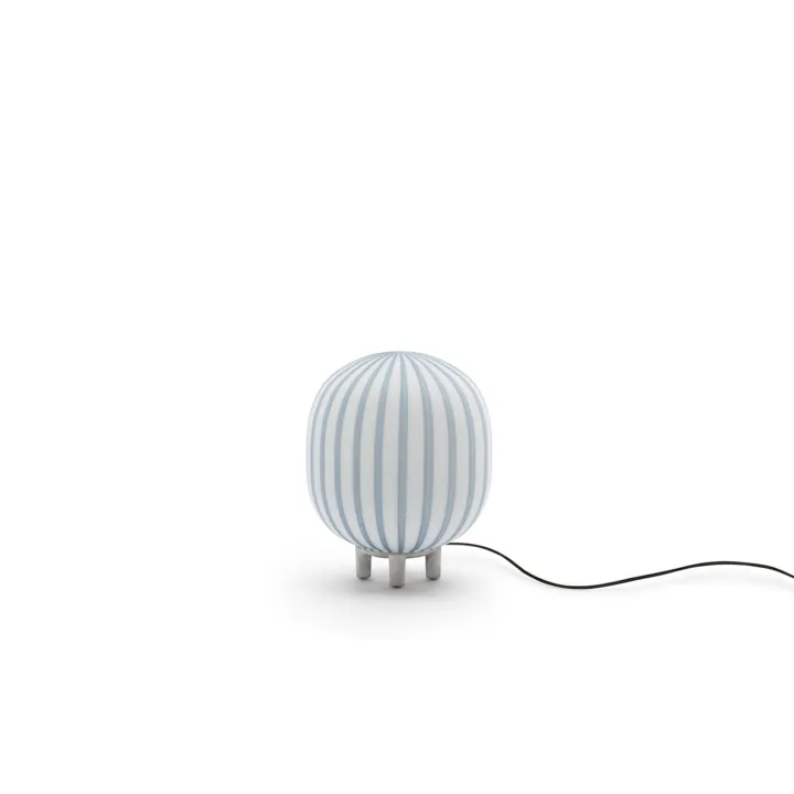 Established & Sons FILIGRANA LIGHT T2 Cylinder Ø22 Blå – bordlampe — produktfoto