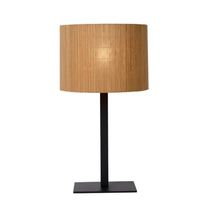 Lucide Magius Ø28 Natural – bordlampe — produktfoto