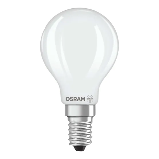 Osram LED-pære 1W E14 827, mat – pære — produktfoto
