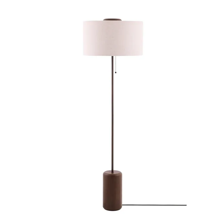 Globen Lighting Bosco Rødbejdset Eg – gulvlampe — produktfoto