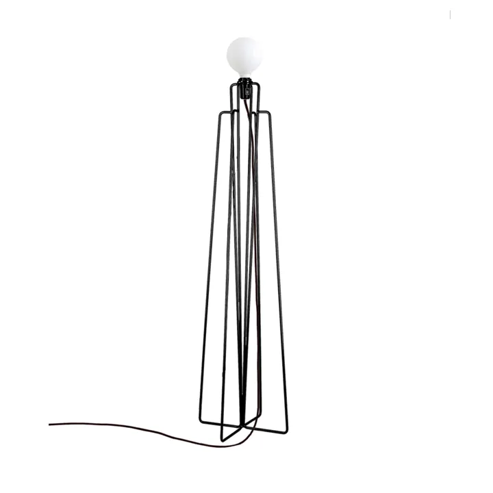 Grupa Model 1 Sort/Sort – gulvlampe — produktfoto