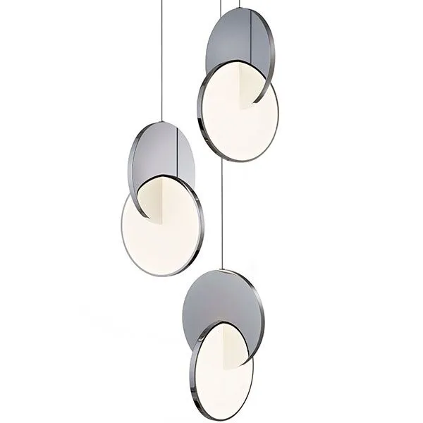 Lee Broom Eclipse 3 Stk Krom – pendel — produktfoto