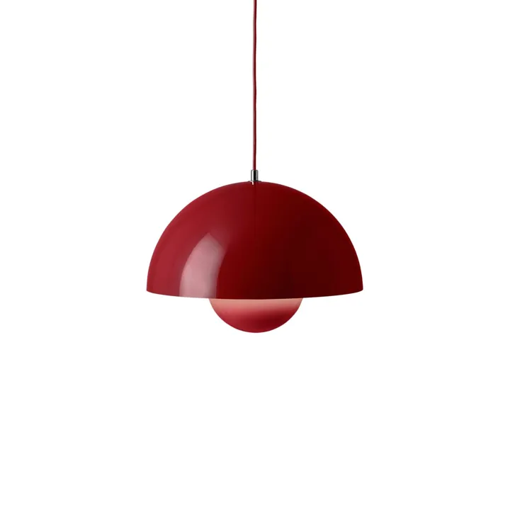 &Tradition Flowerpot VP7 Vermilion Red – pendel — produktfoto