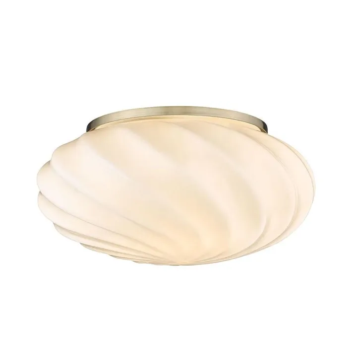 Halo Design Twist Opal Antik Messing – væglampe — produktfoto