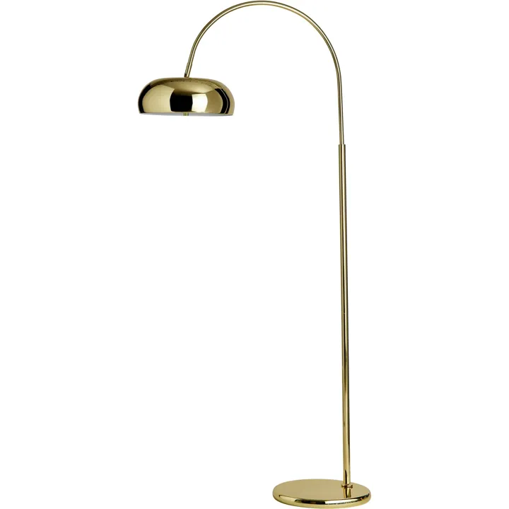 Decotique Deco Disco Messing – gulvlampe — produktfoto
