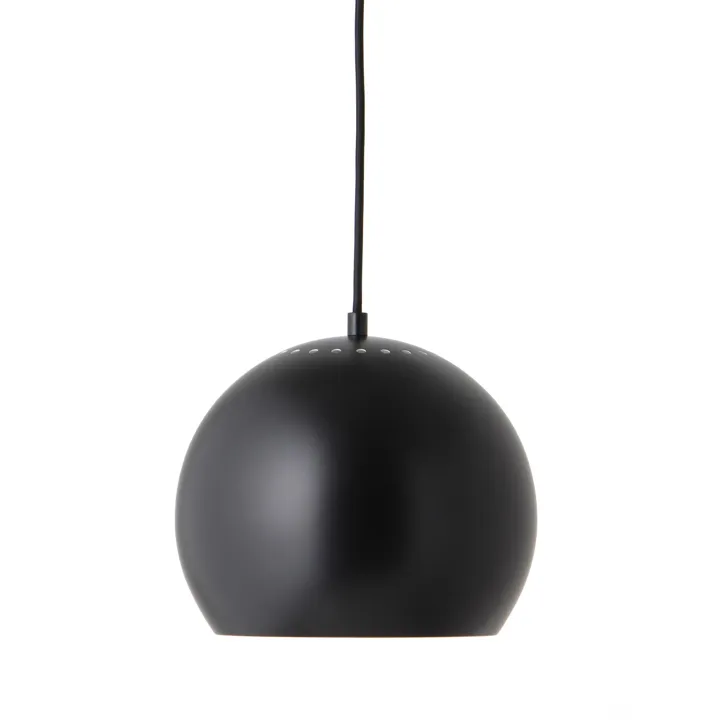 Frandsen Ball Ø25 Mat Sort – pendel — produktfoto