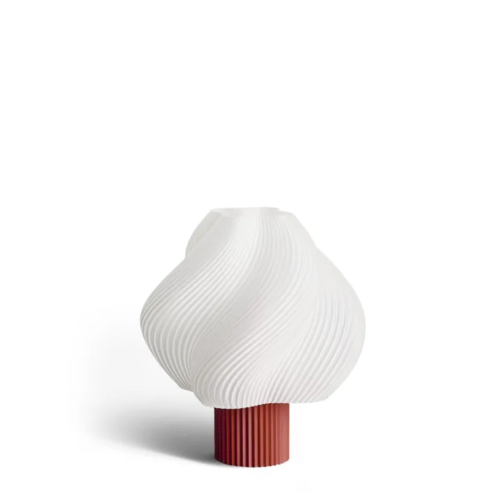 Créme Atelier Crème Atelier Soft Serve Rhubarb – transportabel bordlampe — produktfoto