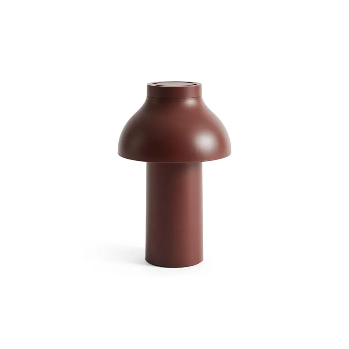 HAY PC No 2 Iron Red – transportabel bordlampe — produktfoto