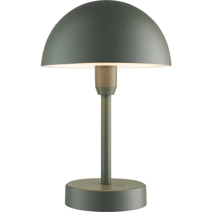 Nordlux Ellen genopladelig , grøn – bordlampe — produktfoto