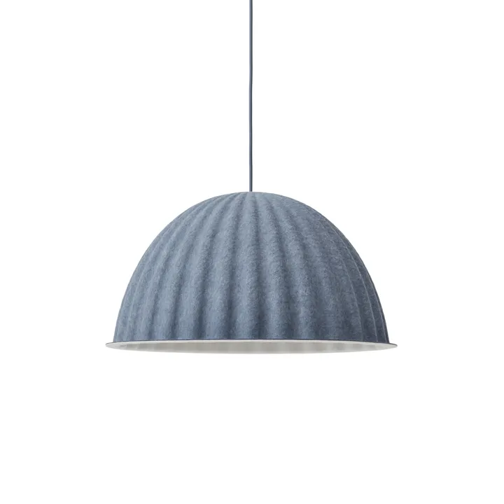 Muuto Under The Bell Ø55 blågrå – pendel — produktfoto