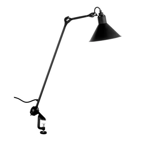 La Lampe Gras N201 Mat Sort – bordlampe — produktfoto