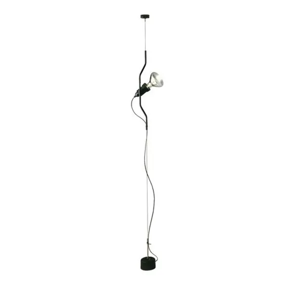 Flos Parentesi , sort – gulvlampe — produktfoto