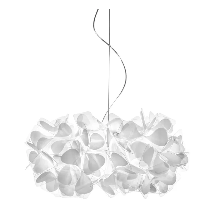 Slamp Clizia Mama Non Mama Hvid/Transparent Wire – pendel — produktfoto