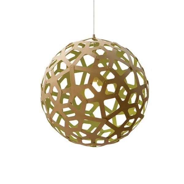 David Trubridge Coral Ø40 Lime – pendel — produktfoto