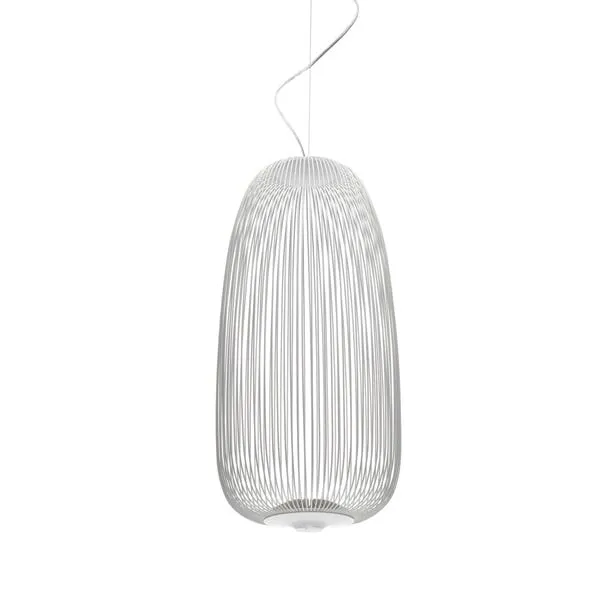 Foscarini Spokes 1 Hvid – pendel — produktfoto