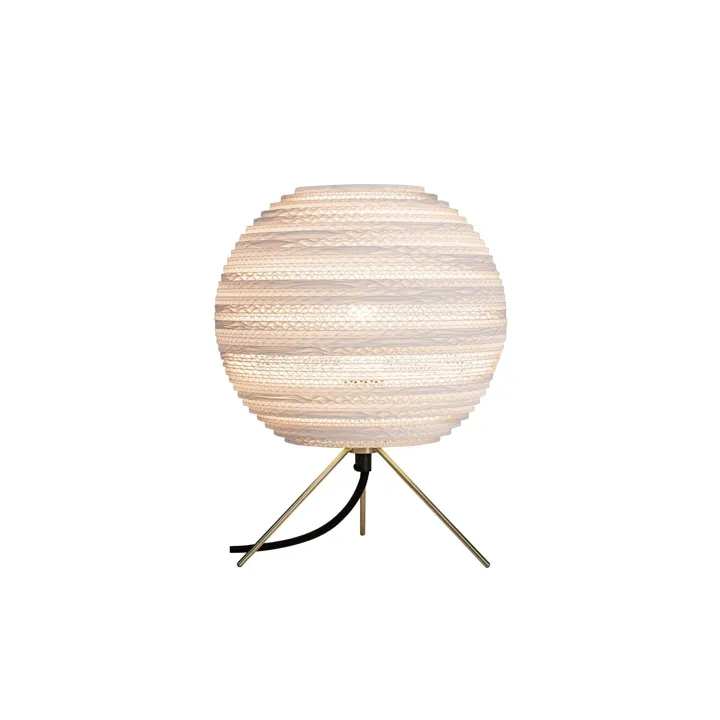 Graypants Scraplight Moon Hvid – bordlampe — produktfoto