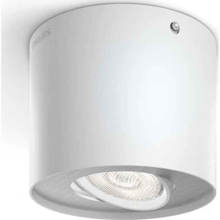 Philips myLiving Phase påbygningsspot, hvid – spot — produktfoto