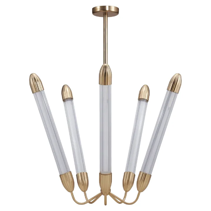 Umage Lemon Squeeze Penta Lang Poleret Messing – pendel — produktfoto