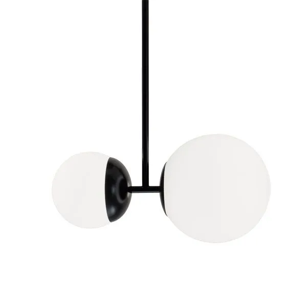 TATO Biba 160cm Mat Sort & Hvid – pendel — produktfoto