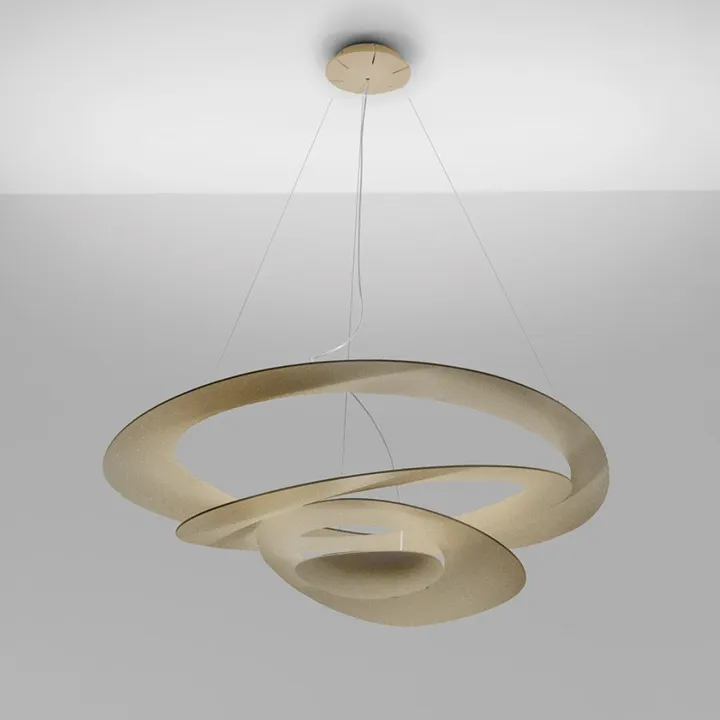 Artemide Pirce LED Ø97 Gold 3000K – pendel — produktfoto
