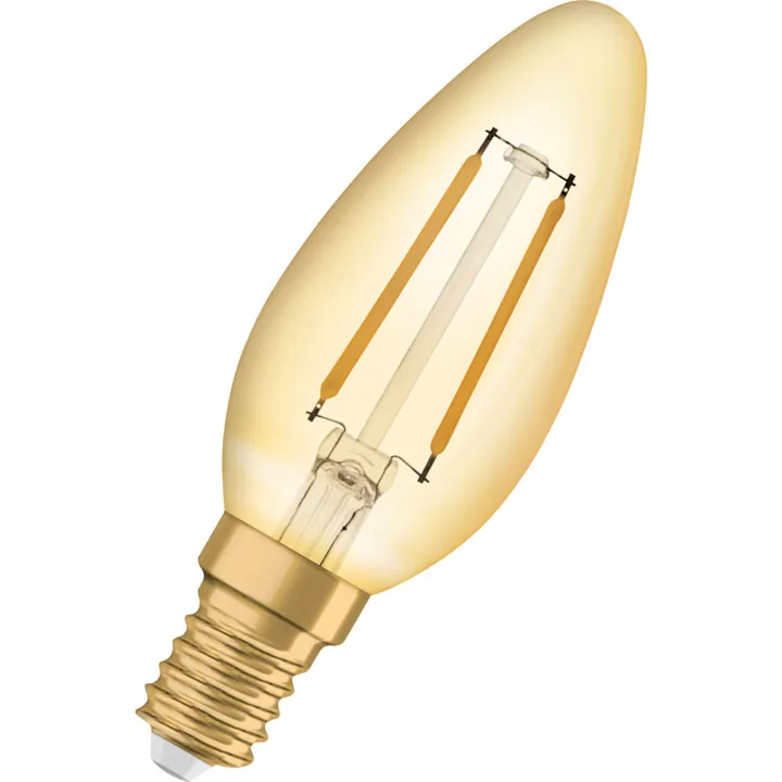 Ledvance Vintage 1906 E14 kertepære, 2400K, 1,5W – pære — produktfoto