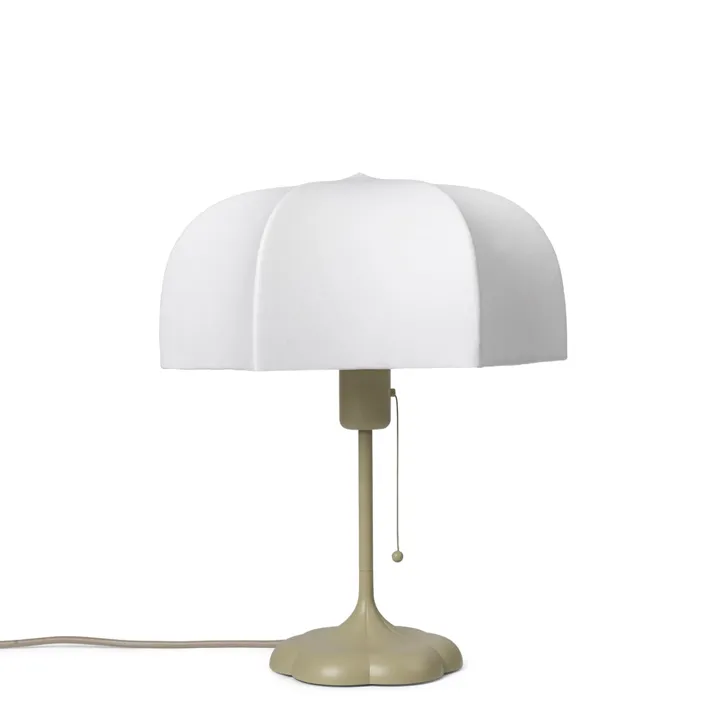 Ferm Living Poem Hvid/Cashmere – bordlampe — produktfoto